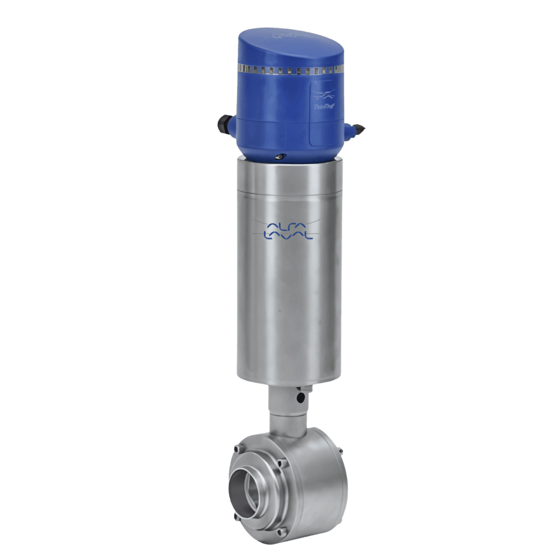 Alfa Laval SBV sanitary ball valve for hygienic applications in food beverage and pharmaceutical industries