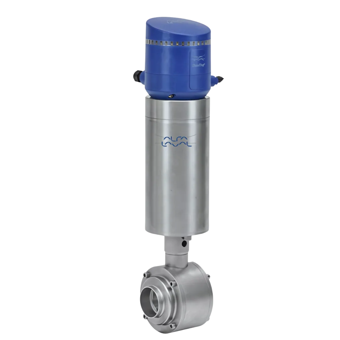 Alfa Laval SBV sanitary ball valve for hygienic applications in food beverage and pharmaceutical industries