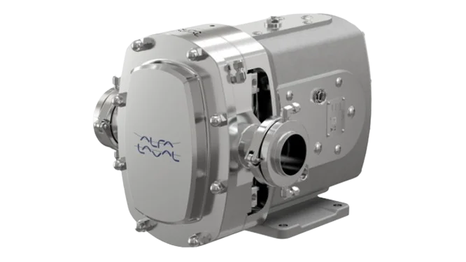 Alfa Laval DuraCirc circumferential piston aseptic pumps (CPP) for hygienic, EHEDG-certified fluid handling applications.