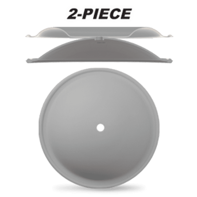 2-Piece PTFE Diaphragms offering chemical resistance and durability for industrial applications.