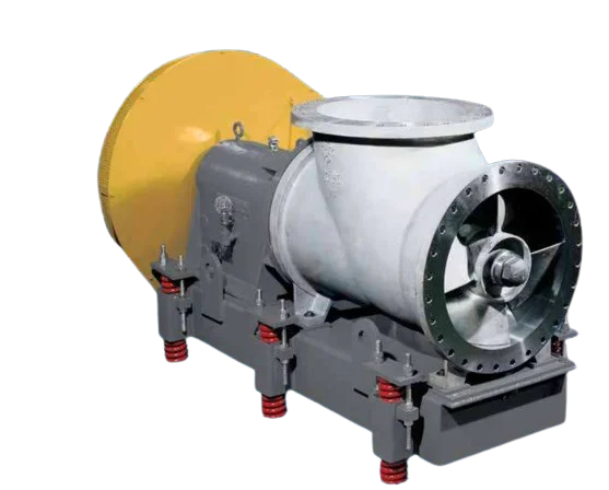 AFH9000 Axial Flow Elbow Pump for low-pressure high-volume applications in chemical and hydrocarbon processing industries
